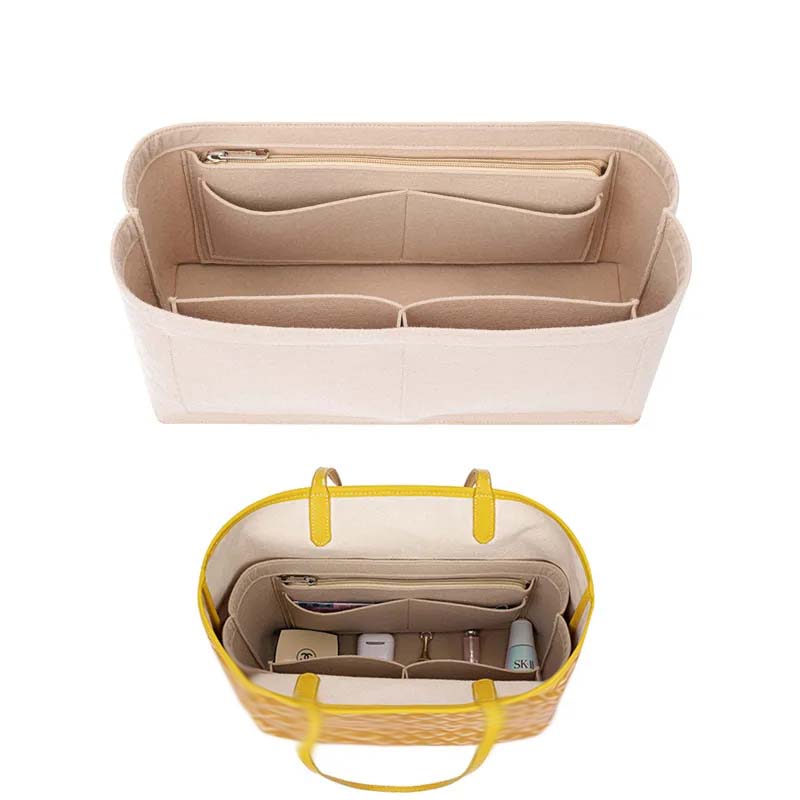 Luxury Skincare Samples - Bolsa de fieltro para mujer, organizador