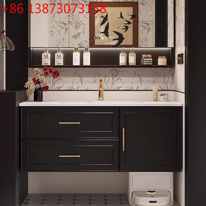 Luxury Skincare Accessories - Mueble de Baño Moderno con Espejo,