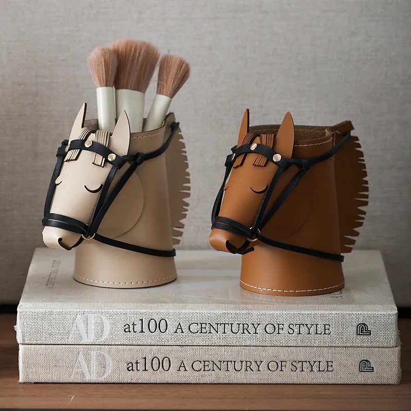Luxury Skincare Accessories - Caja de Almacenamiento de Cuero de