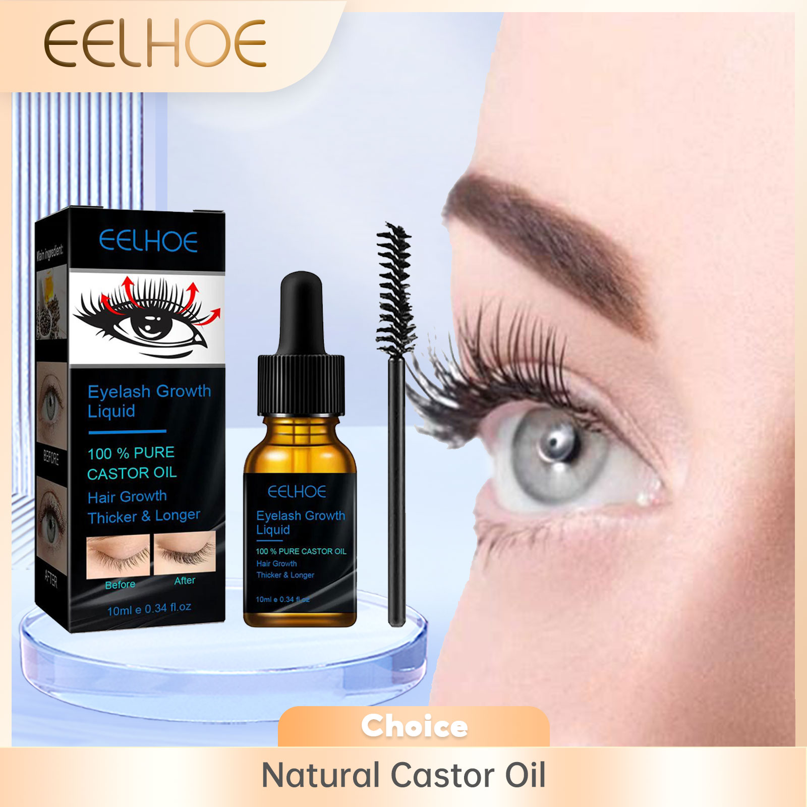 Growth Factor Serum - Suero de Aceite de Ricino para