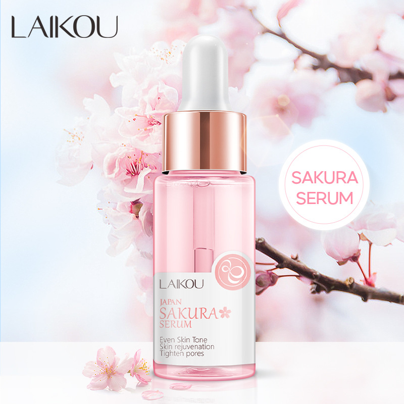 LAIKOU-suero japonés Sakura de - Growth Factor Serum reseña y precio