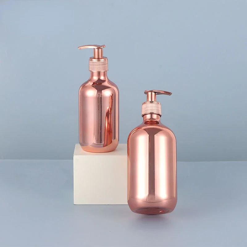 Botella de champú galvanizada  - Luxury Skincare Packaging reseña y precio