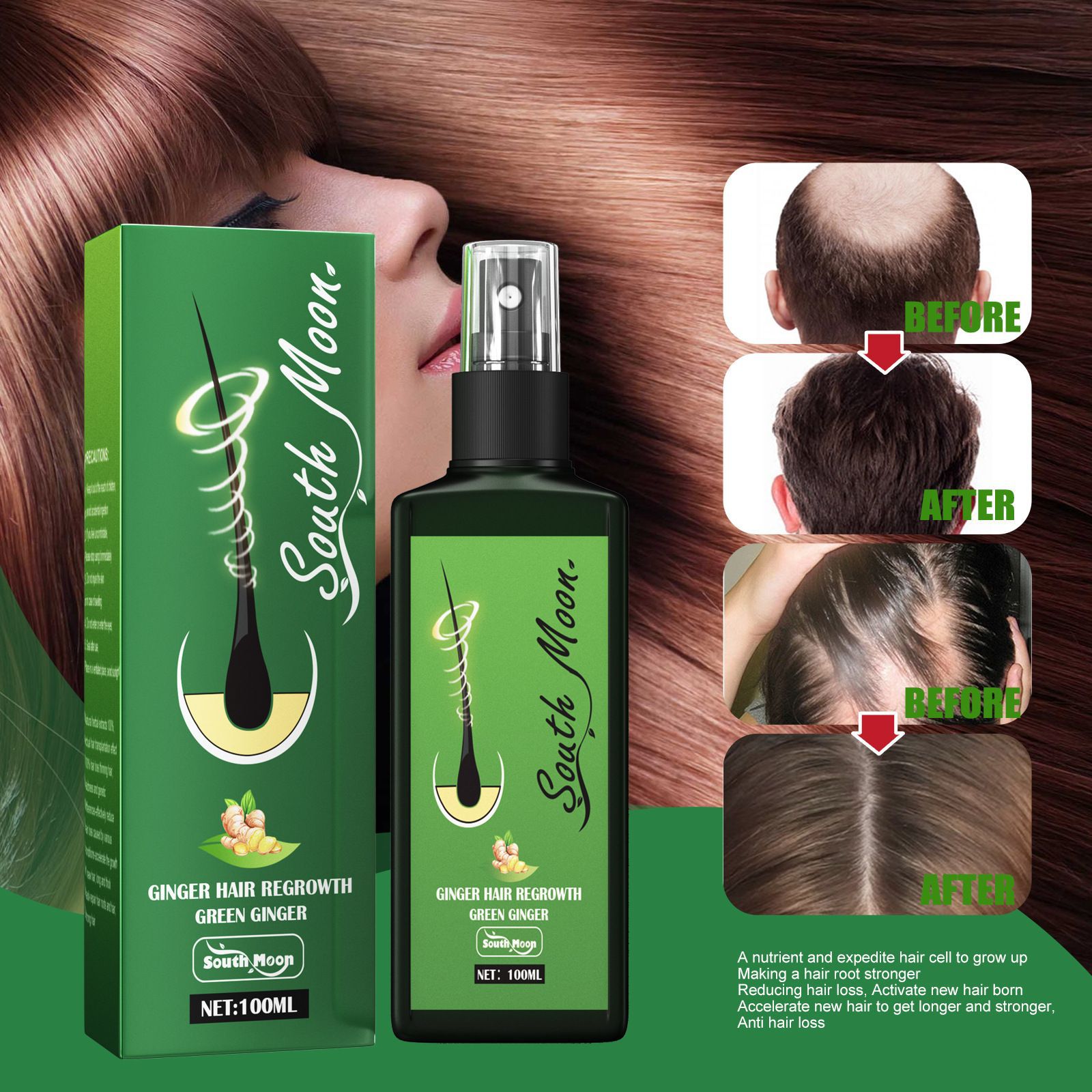 Spray para el Crecimiento del  - Growth Factor Serum reseña y precio