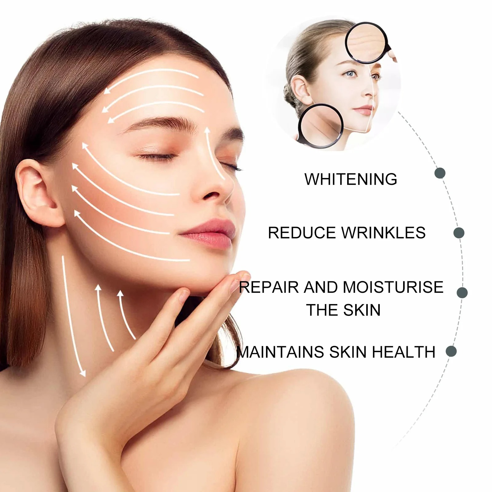 Esencia para eliminar arrugas, - Growth Factor Serum reseña y precio