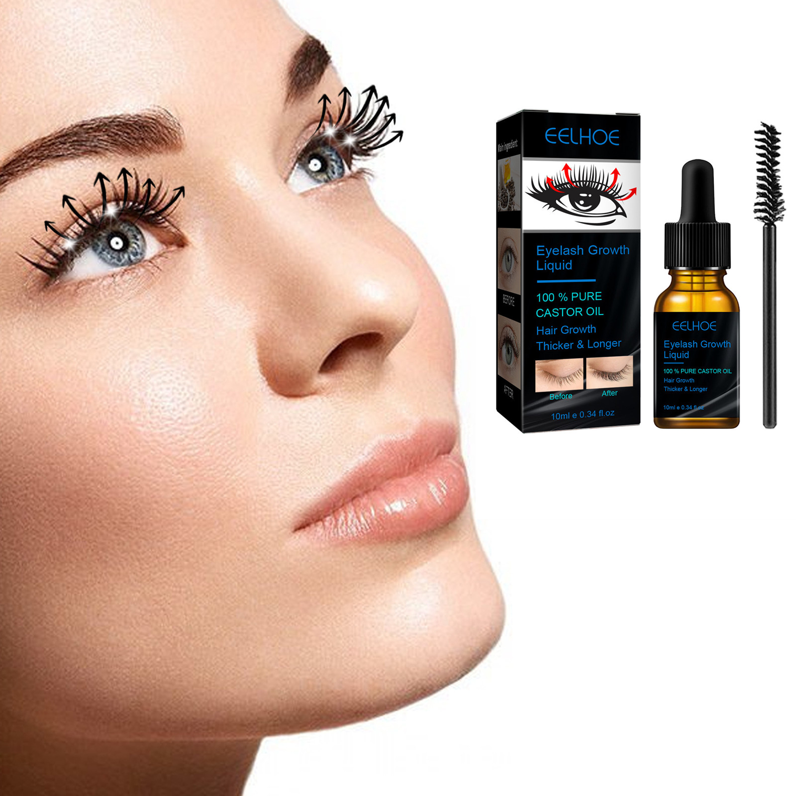 Suero de Aceite de Ricino para - Growth Factor Serum reseña y precio